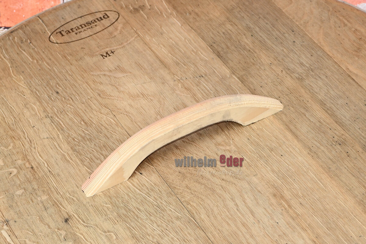 Regentonne_griff_1 Rounded wooden handle for rain barrel