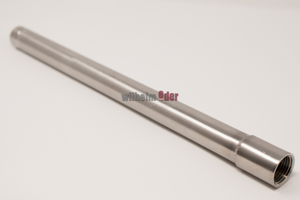 Stainless steel adapter for compressed air wine lifter