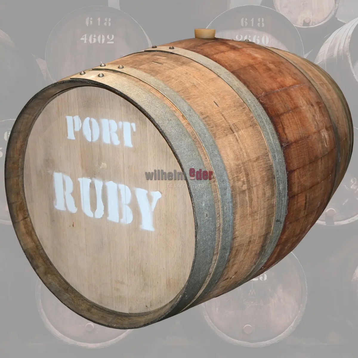 Port wine barrel 225 l – Ruby