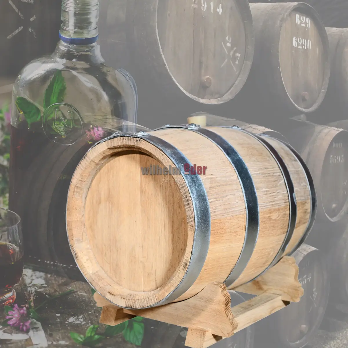 Sherry barrel 10 l - spiced