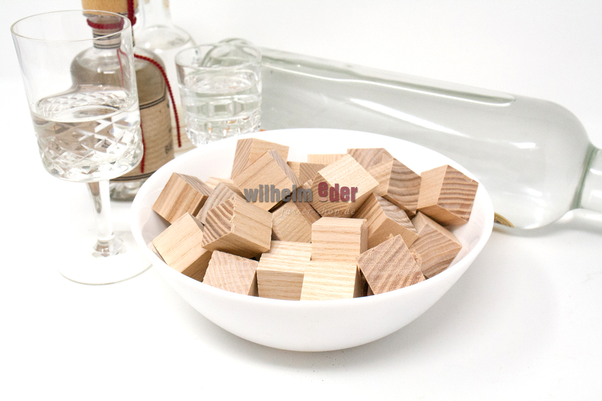 Ash wood cubes