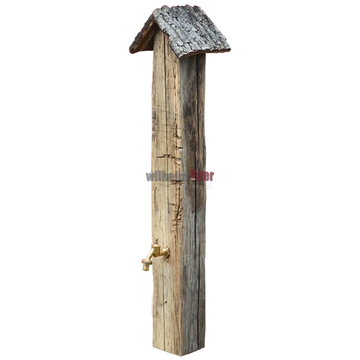 zapfstelle_regentonne_fachwerkbalken_3 Drain for rain barrels "tapping station"