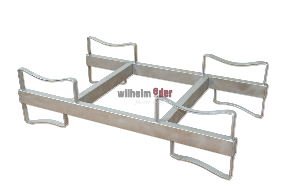 fasslager_edelstahl_225l_geschwungen_1 Stainless Steel Rack for two 225l / 228 l barrels „curved“