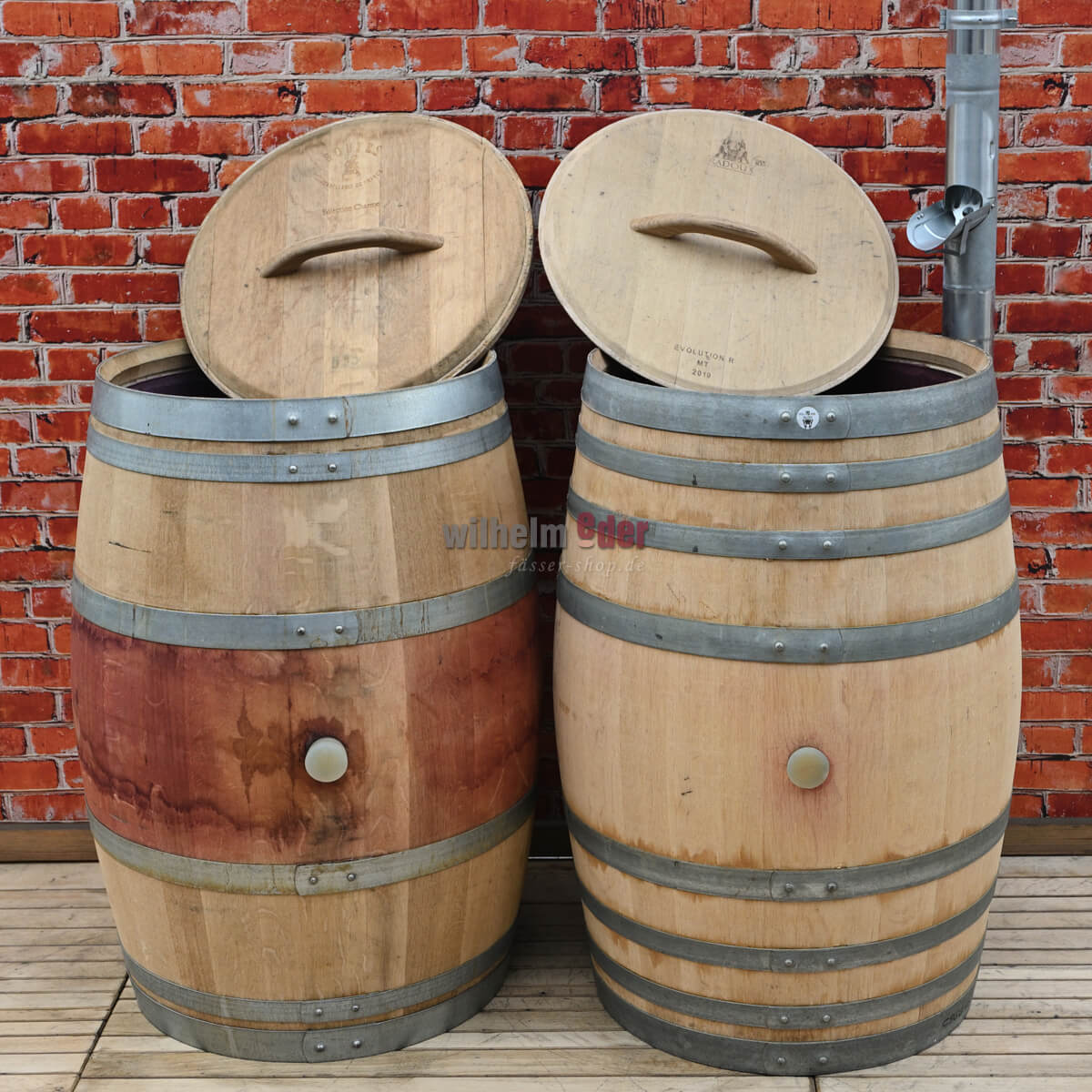 Regentonne_225l_deko1_2 Rain barrel 225 l - Exclusive