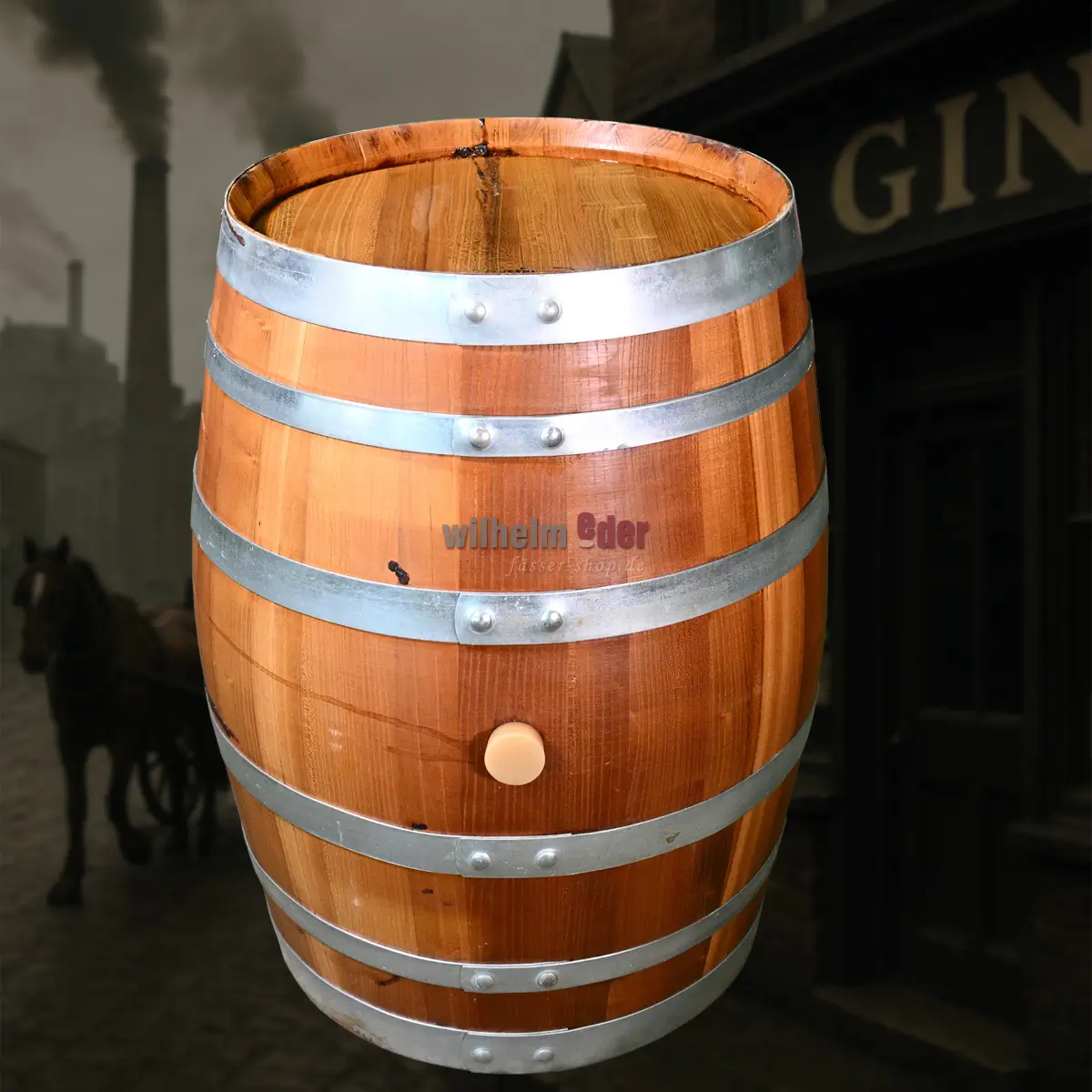 Decoration barrel 110 l - Gin