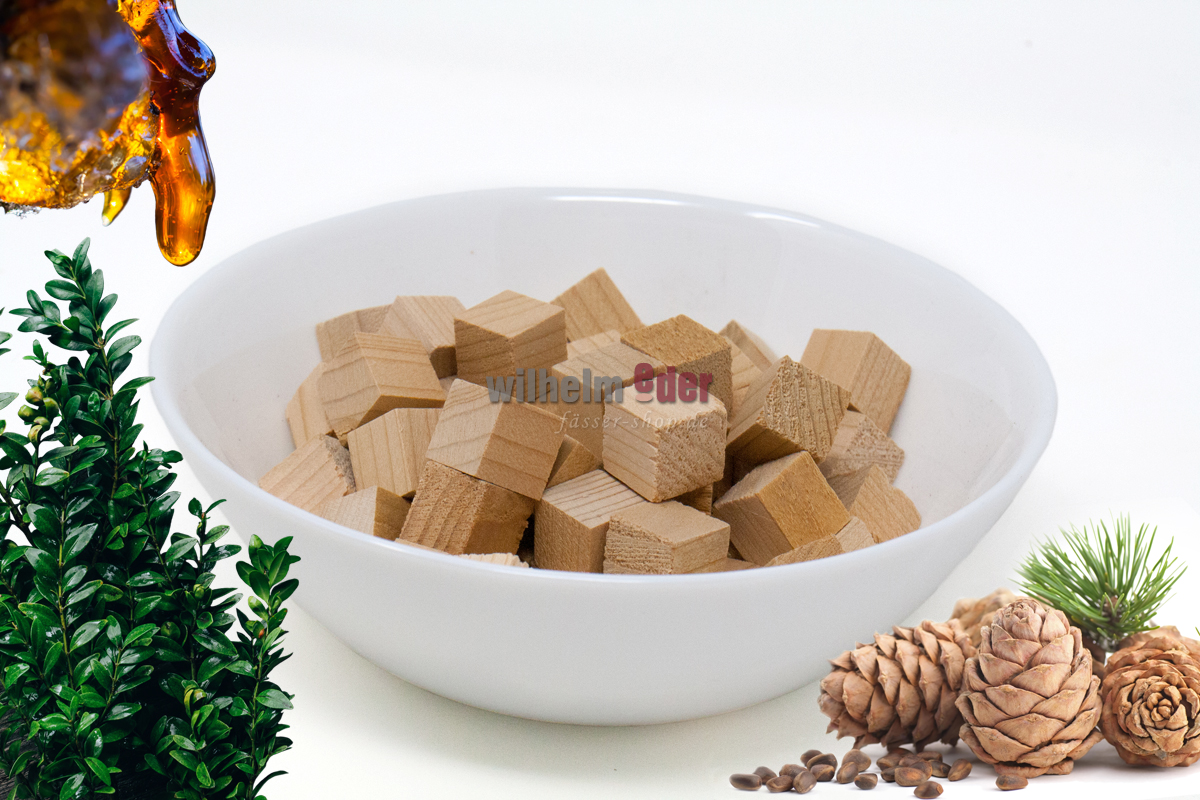 Zederncubes_4 Cedar wood cubes