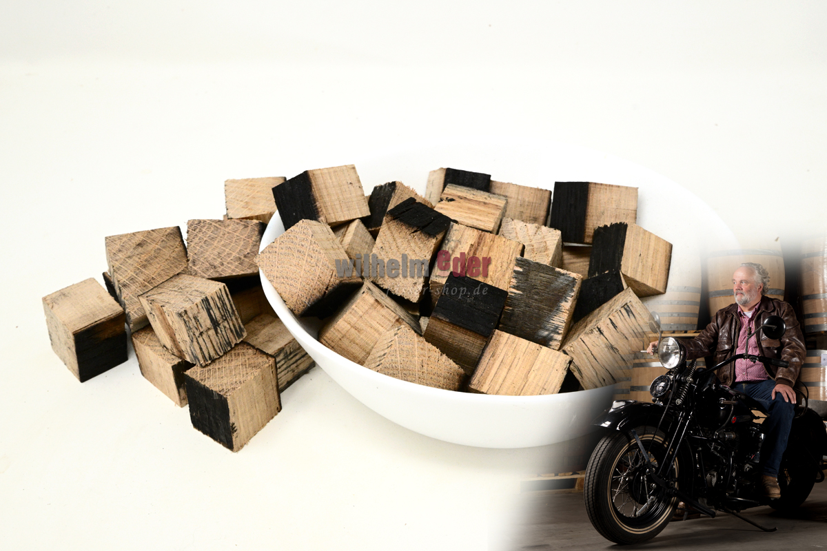 Bourboncubes - original Jack Daniel's barrel