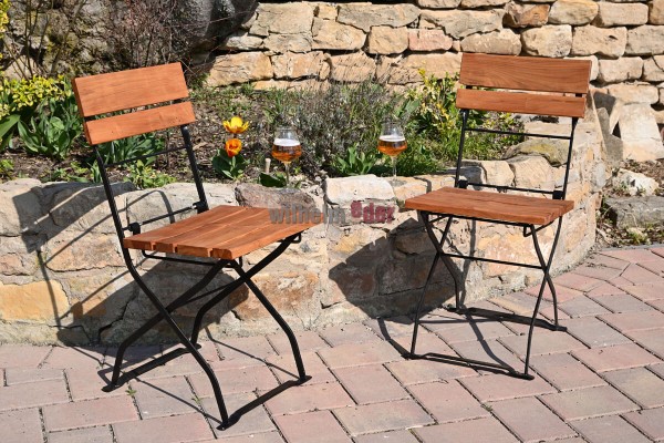 Beer garden chair - set of 2