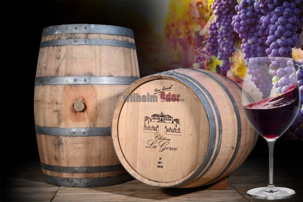 Red wine barrel 225 l - Vintage 2018 - Château la Gorce