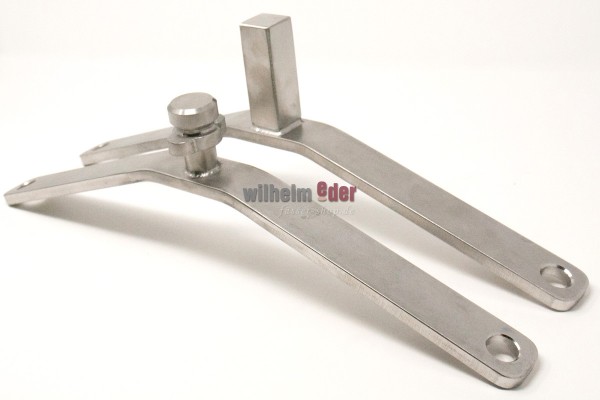 Stainless steel bung wrench