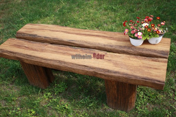 Bench from timber framing