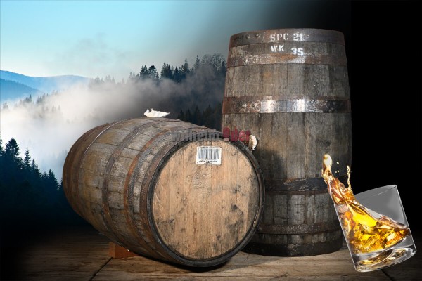 Decoration barrel 125 l – Whisky