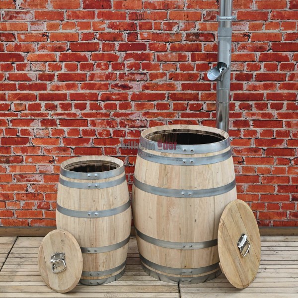Rain barrel made from chestnut wood 50 l – 150 l