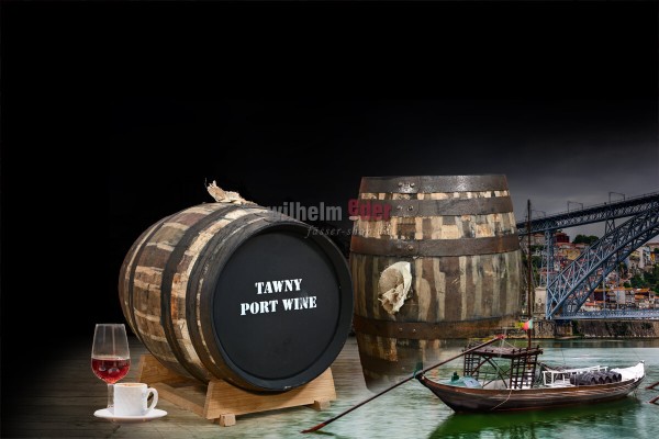 Tawny Port wine barrel 40 l