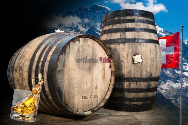 Whisky barrel 500 l - Swiss - twice selected