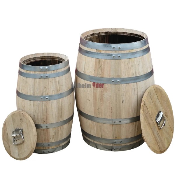 Rain barrel made from chestnut wood 50 l – 150 l