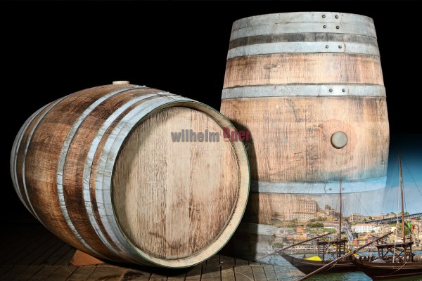 Port wine barrel 225 l - Tawny